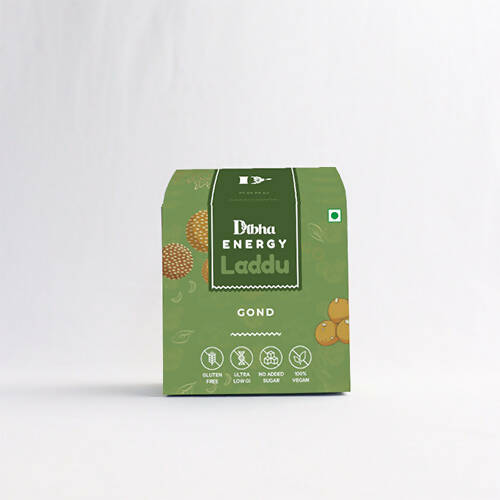 Dibha Gond Laddu (Sugar-Free, Gluten-Free, 100% Natural) | Swadesiicart
