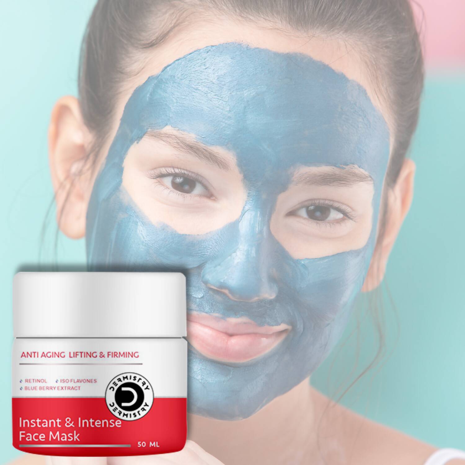 Dermistry Anti Aging Intense Day Cream Sun Block & Instant Intense Face Mask - Swadesiicart