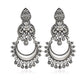 New Stylish Oxidized Gold-Polished Gold Drop Earrings for Womens by House of Ree | Swadesiicart