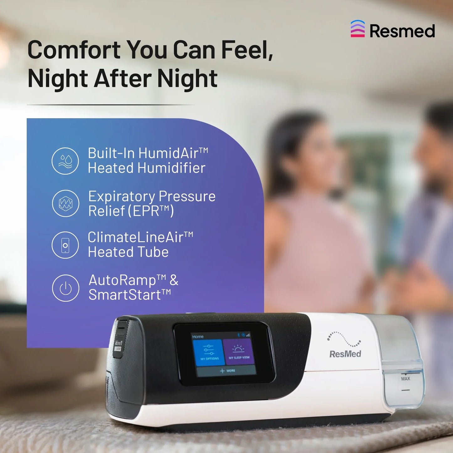 Rental AirSense™ 11 AutoSet™ Tripack 4G with 1 Mask