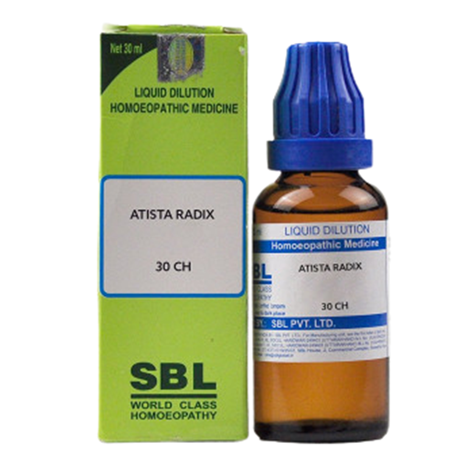SBL Homeopathy Atista Radix Dilution | Swadesiicart