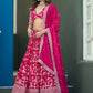 Anaita Magenta Dola Silk Lehenga Choli With Heavy Embroidery Work