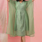 Juniper Womens Sagegreen Embroidered Kaftan | Swadesiicart