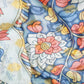 Shades of Sky Blue Colour Floral Design Banaras Semi Silk Saree By Gayathri Reddy Designer Studio | Swadesiicart
