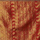 Mitera Green & Gold-Toned Silk Blend Woven Design Banarasi Saree | Swadesiicart