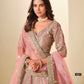 Anaita Pink Art Silk Lehenga Choli With Heavy Embroidery Work