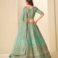 Anaita Sea Green Art Silk Lehenga Choli With Heavy Embroidery Work