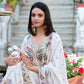 Lorenvalley Vichitra Silk Sequins and Thread Embroidery Work Palazzo Set | Swadesiicart