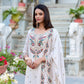 Lorenvalley Vichitra Silk Sequins and Thread Embroidery Work Palazzo Set | Swadesiicart
