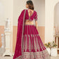 Anita Rani Pink Faux Georgette Lehenga Choli With Sequence Work