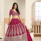 Anita Rani Pink Faux Georgette Lehenga Choli With Sequence Work