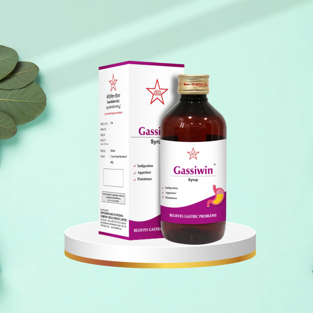Skm Ayurveda Gassiwin Syrup | Swadesiicart