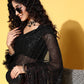 Tikhi Imli Woman Embellished Sequinned Satin Saree | Swadesiicart