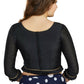 Aastha Fashion Women's Black Art Silk Designer Party Wear Readymade Blouse