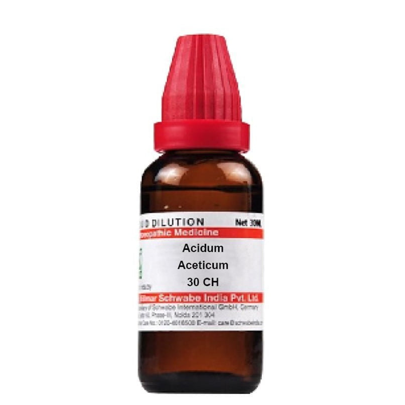 Dr. Willmar Schwabe India Acidum Aceticum Dilution | Swadesiicart