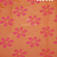 Neon Orange Colour Chanderi Block Print Saree By Gayathri Reddy Designer Studio | Swadesiicart