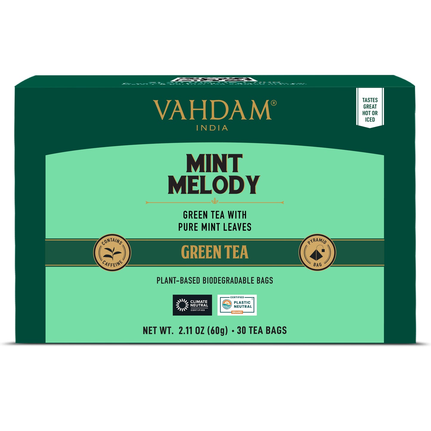Mint Melody Green Tea, 30 Count
