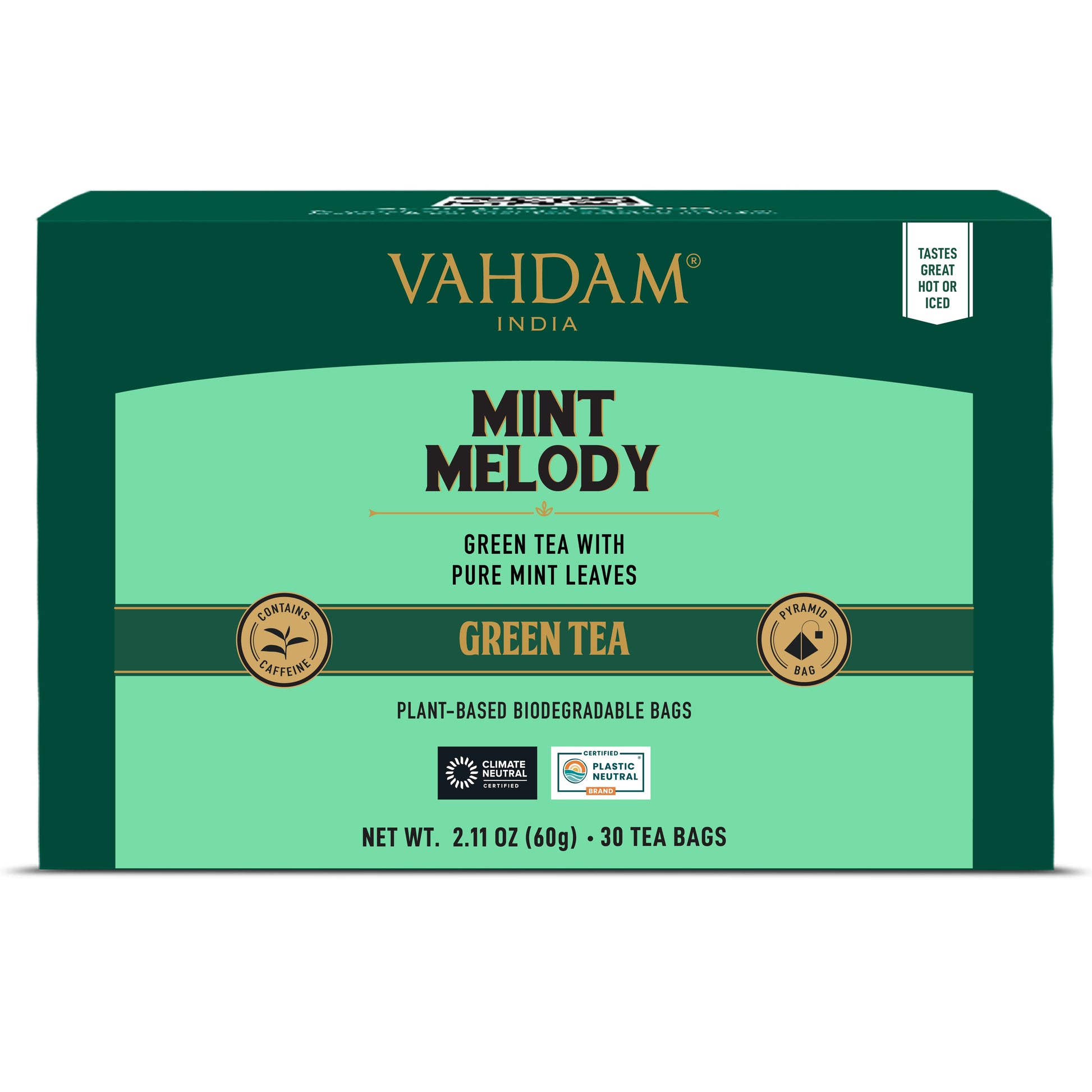Mint Melody Green Tea, 30 Count