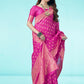 Kalini Floral Woven Design Zari Art Silk Banarasi Saree | Swadesiicart