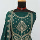 Anaita D Green Vichitra Silk Suit with Embroidery & Sequence Work
