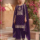 Anaita Purple Vichitra Silk Suit with Embroidery & Sequence Work