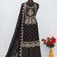 Anaita Black Vichitra Silk Suit with Embroidery & Sequence Work