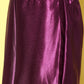 InWeave Women's Wine Navy Brocade Satin Boho Kurta Palazzo Set - Swadesiicart