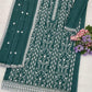 Anaita Emerald Silk Suit with Embroidery & Sequence Work