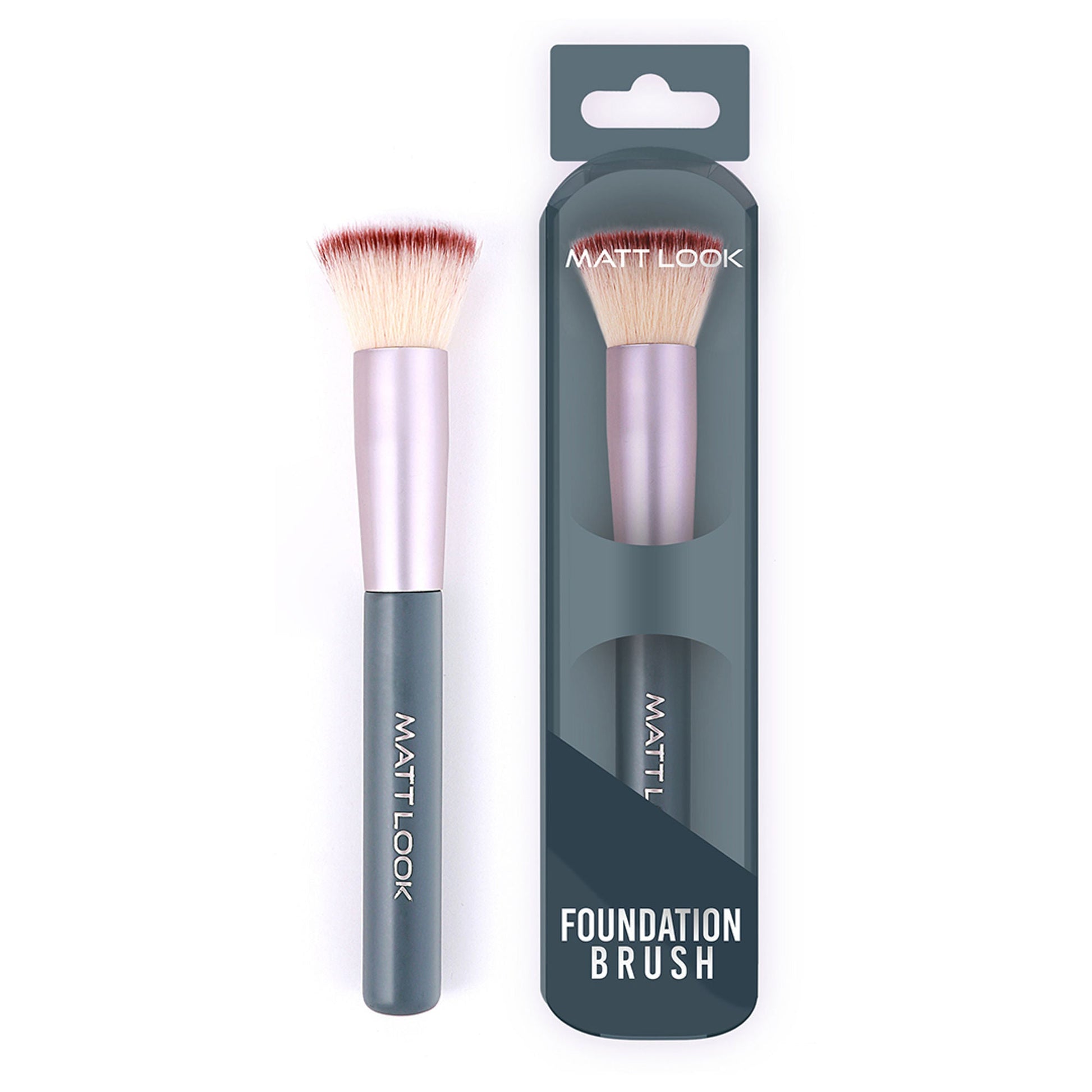 Matt Look Easy Blending Foundation Brush - Swadesiicart