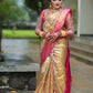 Kalini Ethnic Motifs Woven Design Zari Banarasi Saree | Swadesiicart