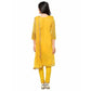 Yellow Chanderi Cotton Dress Material | Swadesiicart