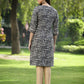 Juniper Black Rayon Festive Embroidered Printed Straight Tunic For Women | Swadesiicart