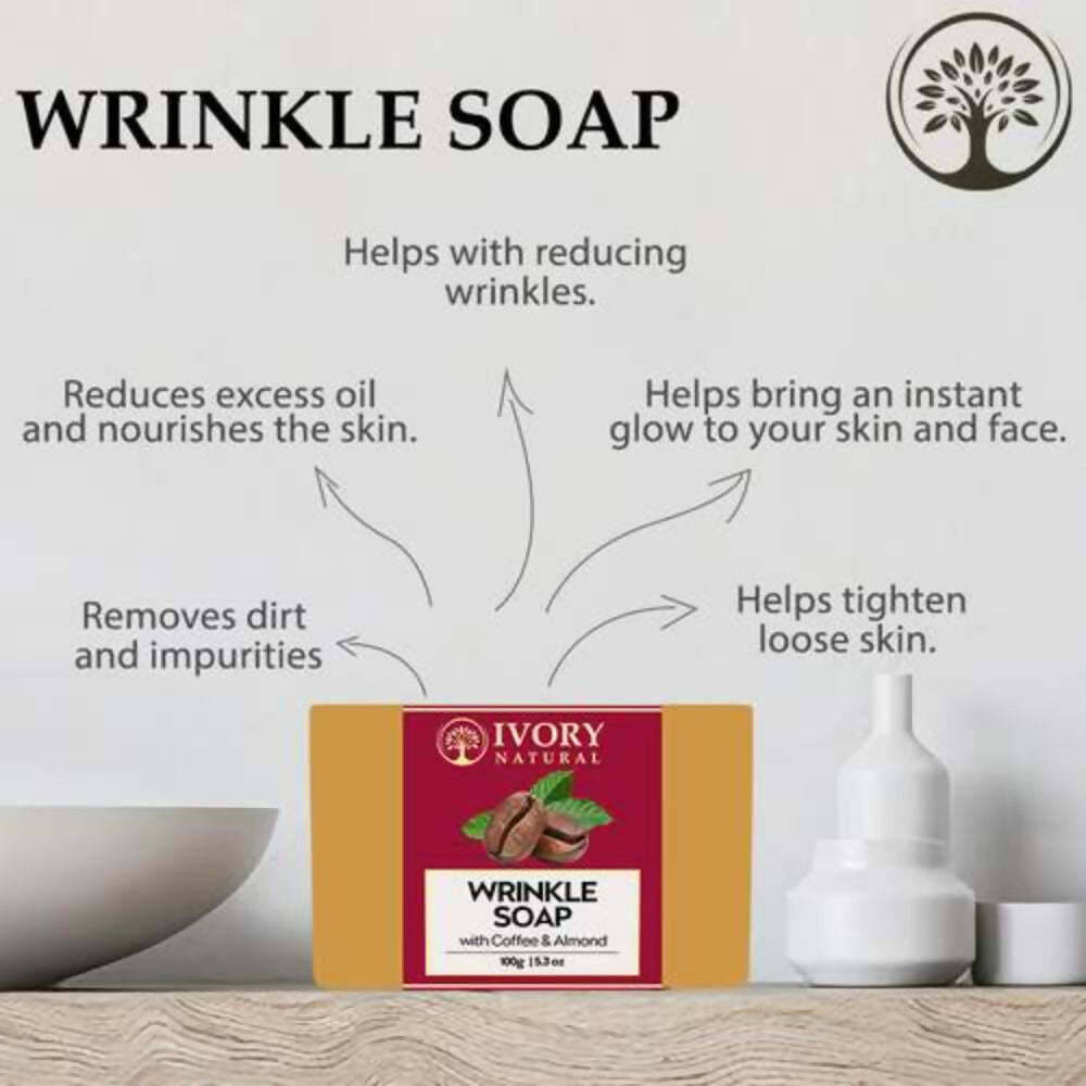 Ivory Natural Wrinkle Soap - Diminish Fine Lines, And Renew Elasticity | Swadesiicart