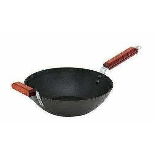 Futura Non-Stick Stir-Fry WOK 3 Litre without Lid - Swadesiicart