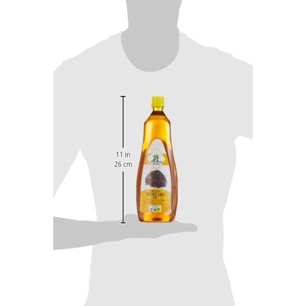 24 Mantra Organic Mustard Oil - Swadesiicart