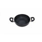 Anodised kadhai with Stainless Steel Lid - Swadesiicart