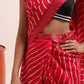 Tikhi Imli Leheriya Jute Silk Ready to Wear Saree | Swadesiicart