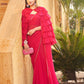 Tikhi Imli Gotta Patti Saree With Ruffled cape | Swadesiicart
