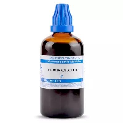 SBL Homeopathy Justicia Adhatoda Mother Tincture Q | Swadesiicart