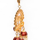 Elephant Shape Maroon Jhumki Drop Earrings for Womens by House of Ree | Swadesiicart