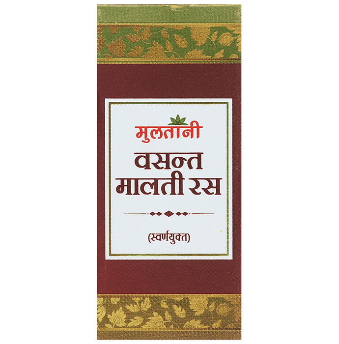 Multani Vasant Malati Ras with Gold Tablet | Swadesiicart