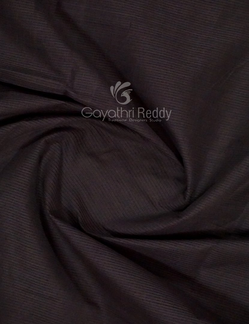 Dual Shades of Brown Pure Mangalgiri Cotton By Gayathri Reddy Designer Studio | Swadesiicart