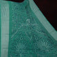 Sea Green Colour Printed Semi Chanderi Design Saree By Gayathri Reddy Designer Studio | Swadesiicart