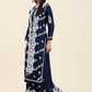 HOUSE OF KARI Ethnic Motifs Embroidered Chikankari Cotton Kurta & Palazzos | Swadesiicart