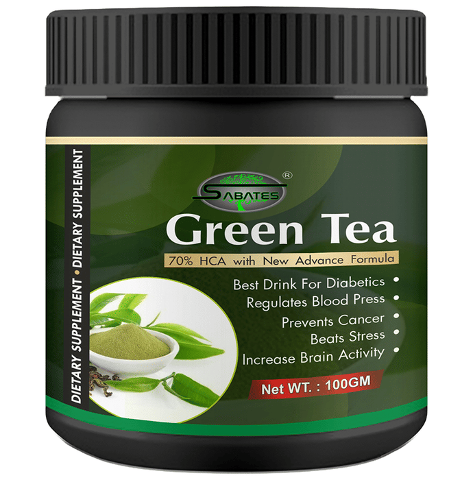 Sabates Green Tea Powder | Swadesiicart