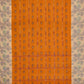 Exclusive Collection 100% Pure Cotton Orange Tant Saree With Hand Weaving Work - Swadesiicart