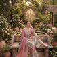 Anaita Pink Chinon Suit with Embroidery & Sequence Work