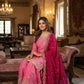 Anaita Pink Chinon Stitched Suit With Embroidery & Sequence Work