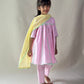 ArthLife Pink Anarkali Dress