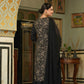 Juniper Black Rayon Festive Embroidered Straight Skd For Women | Swadesiicart